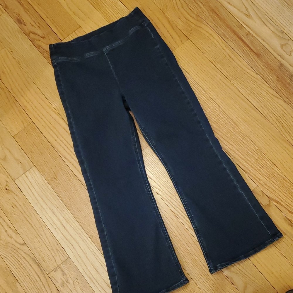 Old Navy Pull On BLUE High Rise Weekender Flare Stretch Jeans Size 4
